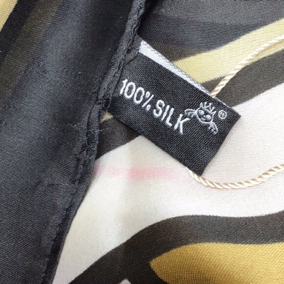 100% Mulberry Silk Scarf Shawl 70"x35" | NWT | Lightweight Long Wrap - Picture 6 of 7